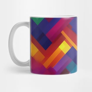 Pixel Art Repeating Pattern Mug